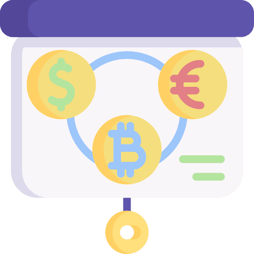 Presentation presentation euro currency icon