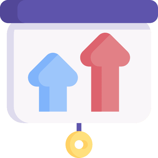 Presentation increase improve presentation icon