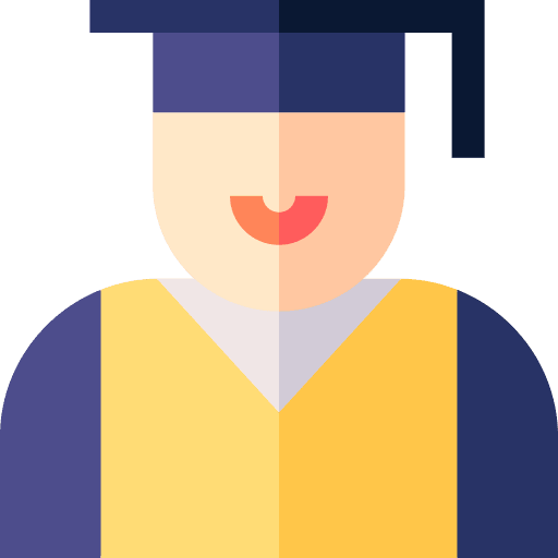 Graduate university graduate graduation icon
