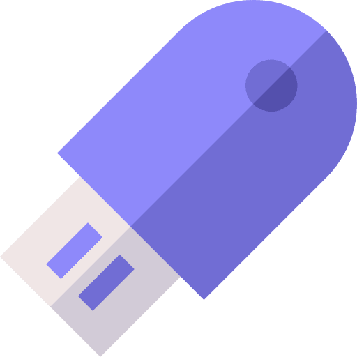 Pen drive flash disk flash drive data storage icon