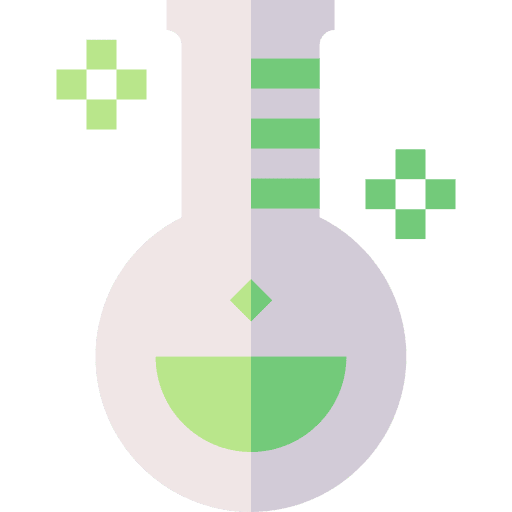 Flask chemistry laboratory test tube icon Flask chemistry laboratory test tube icon