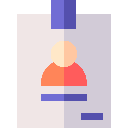 Student card pass accreditation student card icon Student card pass accreditation student card icon