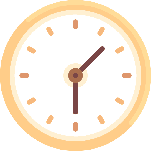 Clock clock hour tool icon