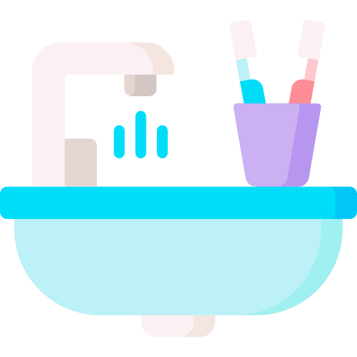 Sink dental hygiene sink healthcare icon Sink dental hygiene sink healthcare icon