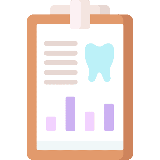 Dental record medical report health report dental report icon Dental record medical report health report dental report icon