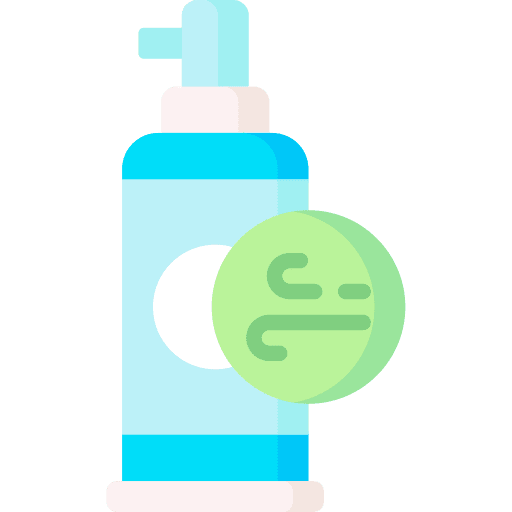 Freshener spray bottle oral care icon Freshener spray bottle oral care icon