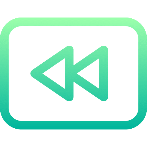 Previous arrows ui sign icon