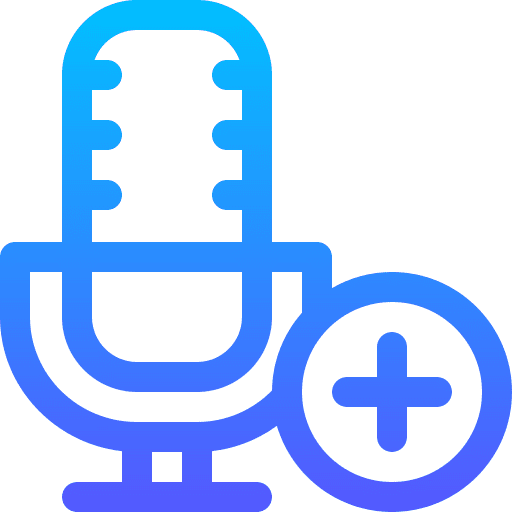 Follow microphone shape follow icon Follow microphone shape follow icon