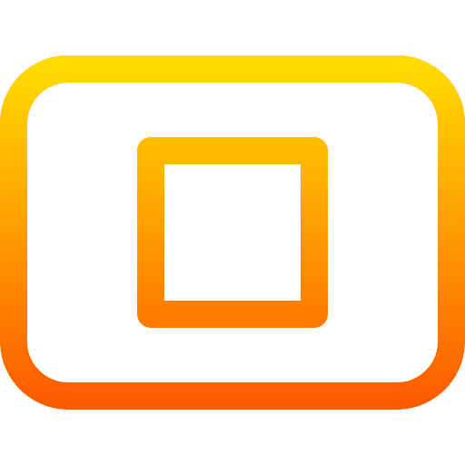 Stop music player stop multimedia option icon Stop music player stop multimedia option icon