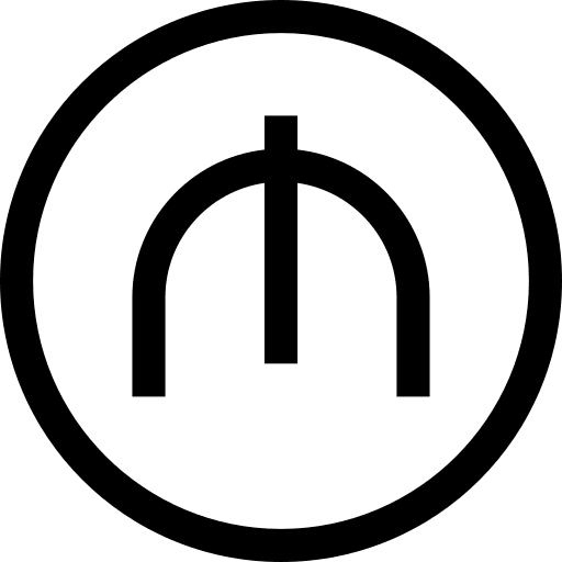 Manat cash money currency icon