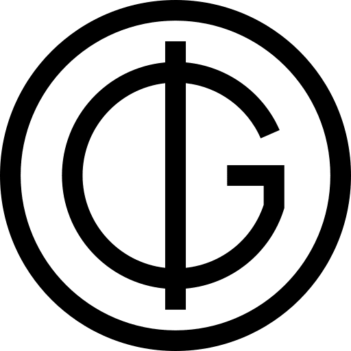 Guarani icon currency exchange logo icon