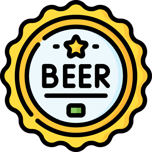 Beer beer cap drink emblem icon Beer beer cap drink emblem icon