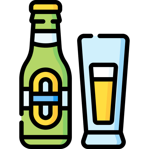 Beer bottle glass alcoholic beer bottle icon Beer bottle glass alcoholic beer bottle icon