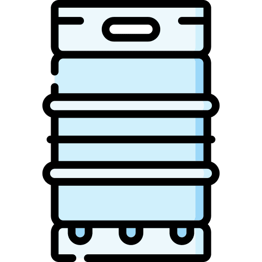 Beer keg alcoholic drink food and restaurant pub icon Beer keg alcoholic drink food and restaurant pub icon