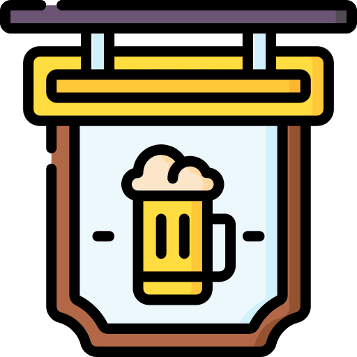 Bar bar beer mug signaling icon Bar bar beer mug signaling icon