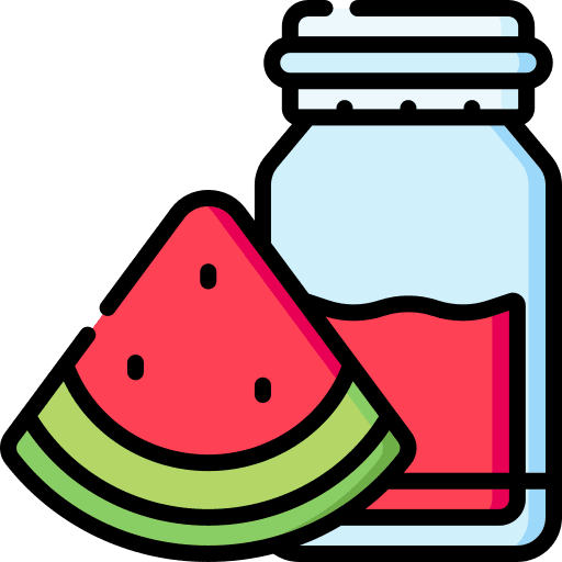 Fruit juice watermelon beverage food and restaurant icon Fruit juice watermelon beverage food and restaurant icon