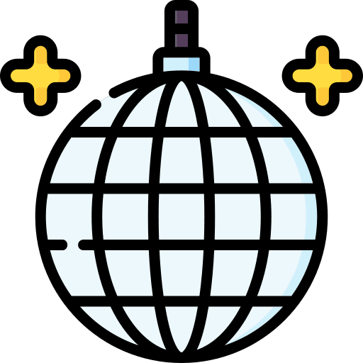 Mirror ball retro disco ball mirror ball icon Mirror ball retro disco ball mirror ball icon