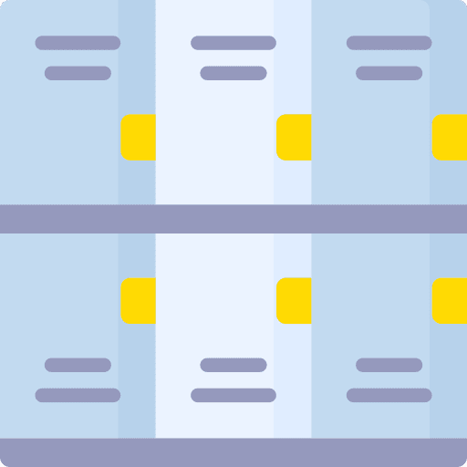 Lockers gym school wardrobe icon