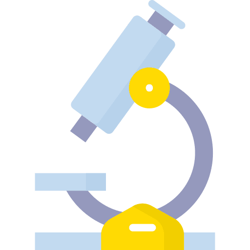 Microscope medical laboratory electronics microscope icon
