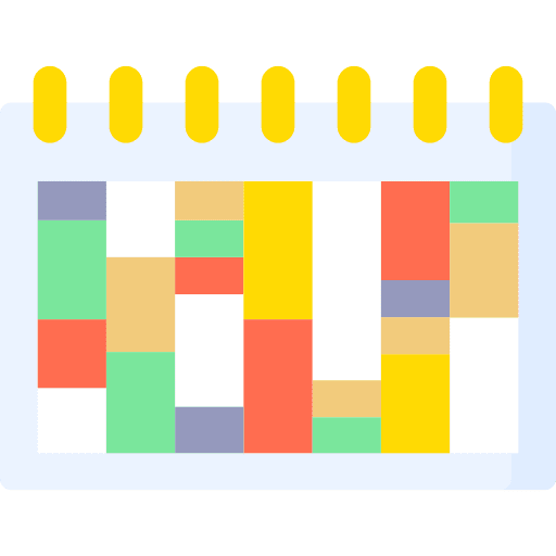 Schedule calendar date timing icon