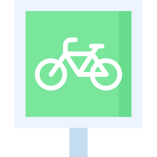 Bycicle transportation signaling transport icon Bycicle transportation signaling transport icon