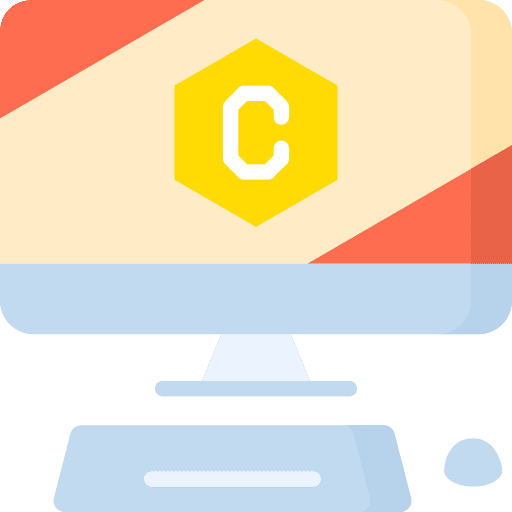 Computer screen ui applications icon Computer screen ui applications icon