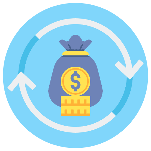 Assets budget equivalence invesment icon