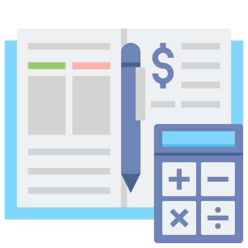 Ledger ledger economy budget icon