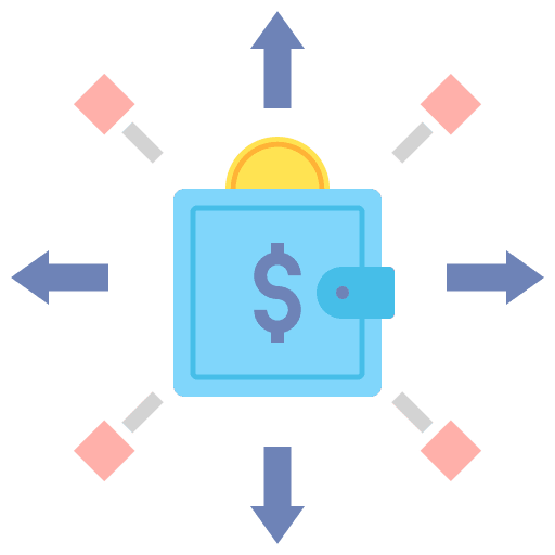 Expenses budget cost business and finance icon