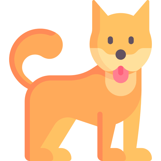 Dog pet animal hot dogs icon