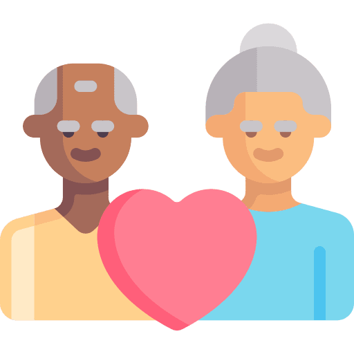 Couple love and romance love people icon