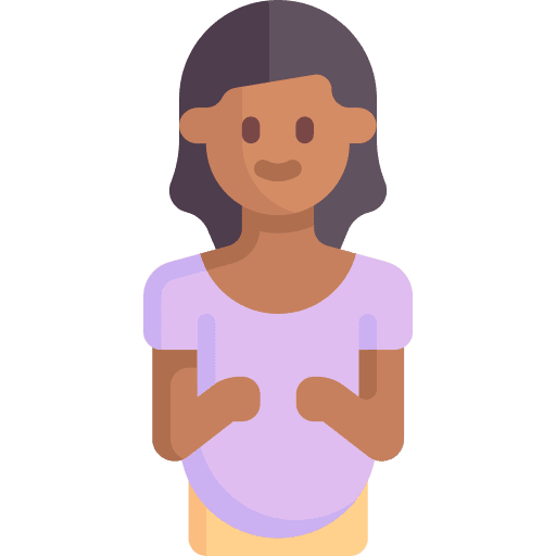 Pregnant women pregnant people icon