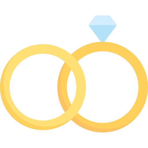 Rings love diamond ring wedding icon