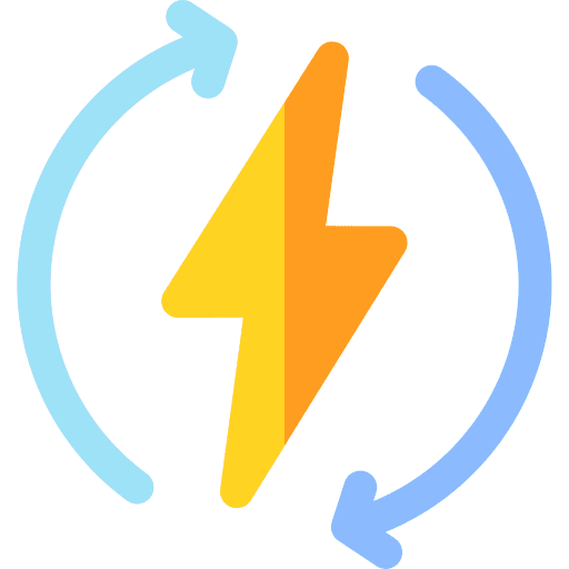 Renewable energy energy ecological power icon