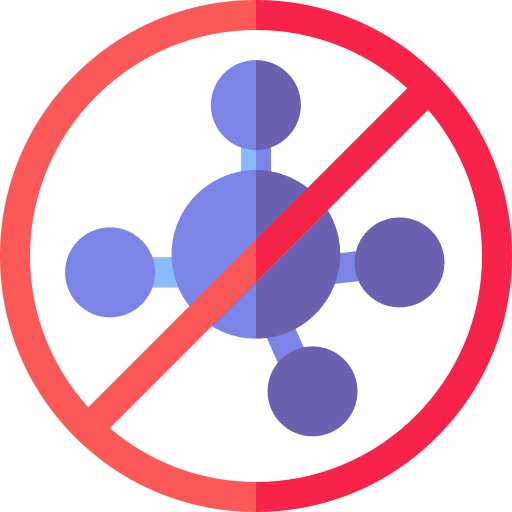 Methane carbon forbidden education icon Methane carbon forbidden education icon