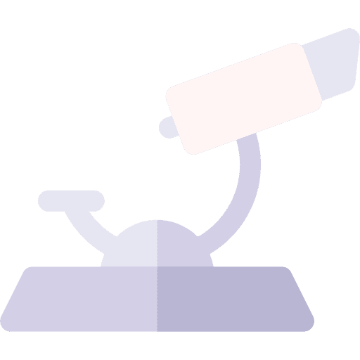Microscope observation lab laboratory icon Microscope observation lab laboratory icon