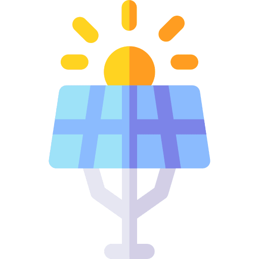 Solar panel bulb ecology and environment solar panel icon Solar panel bulb ecology and environment solar panel icon