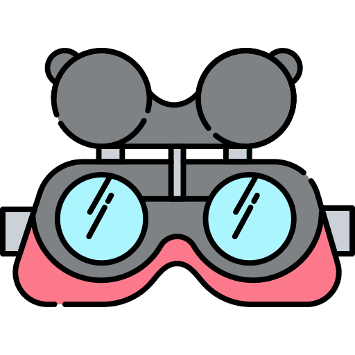 Safety googles security safety icon Safety googles security safety icon