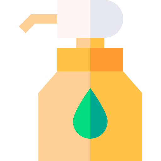 Hand gel healthcare and medical tube hand gel icon