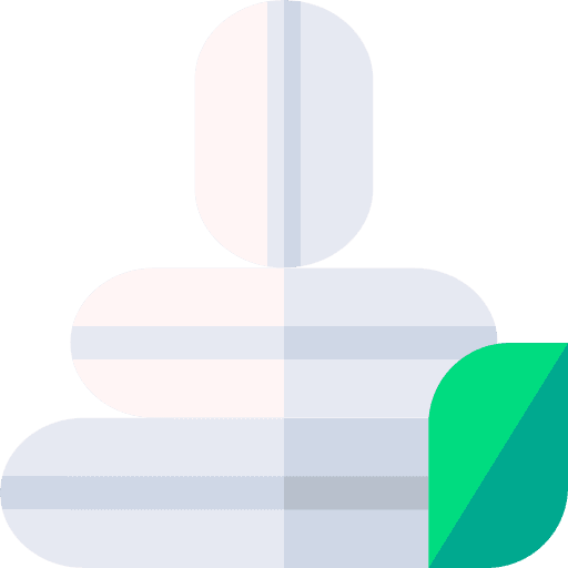 Hot stones treatment cultures stack icon