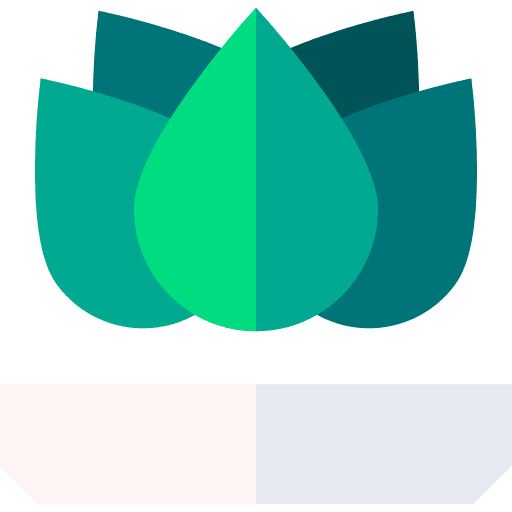 Lotus yoga garden blossom icon