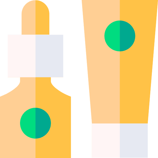 Oil body lotion massage moisturizer icon