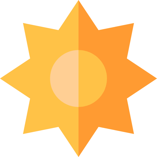 Sun sunny warm sun icon