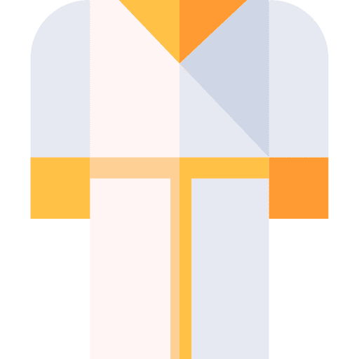 Bathrobe bathrobe bathroom bathing icon