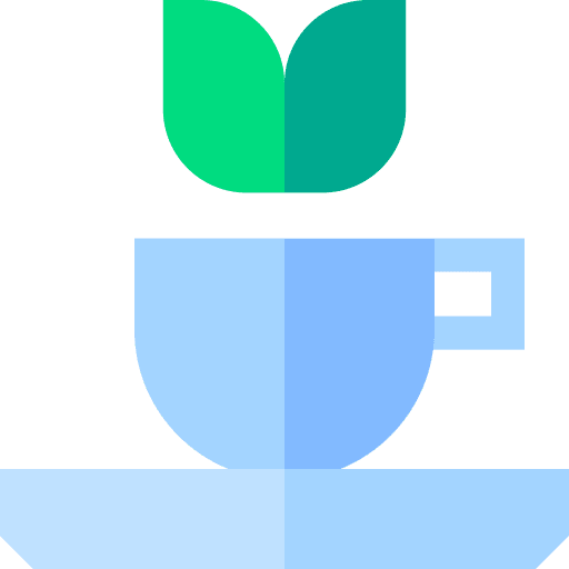 Tea cup beverage food and restaurant icon