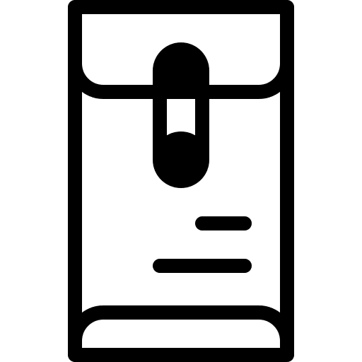 Dossier expedient archive communications icon Dossier expedient archive communications icon