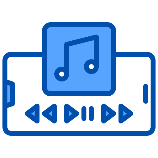 Music music audio mobile phone icon Music music audio mobile phone icon