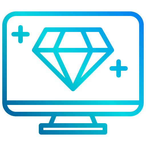 Diamond interface illustration edit tools icon Diamond interface illustration edit tools icon
