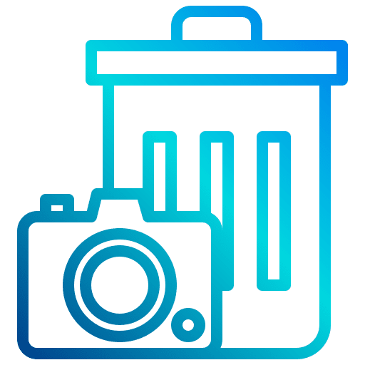 Trash trash camera ui icon Trash trash camera ui icon