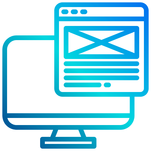 Website ui interface website icon